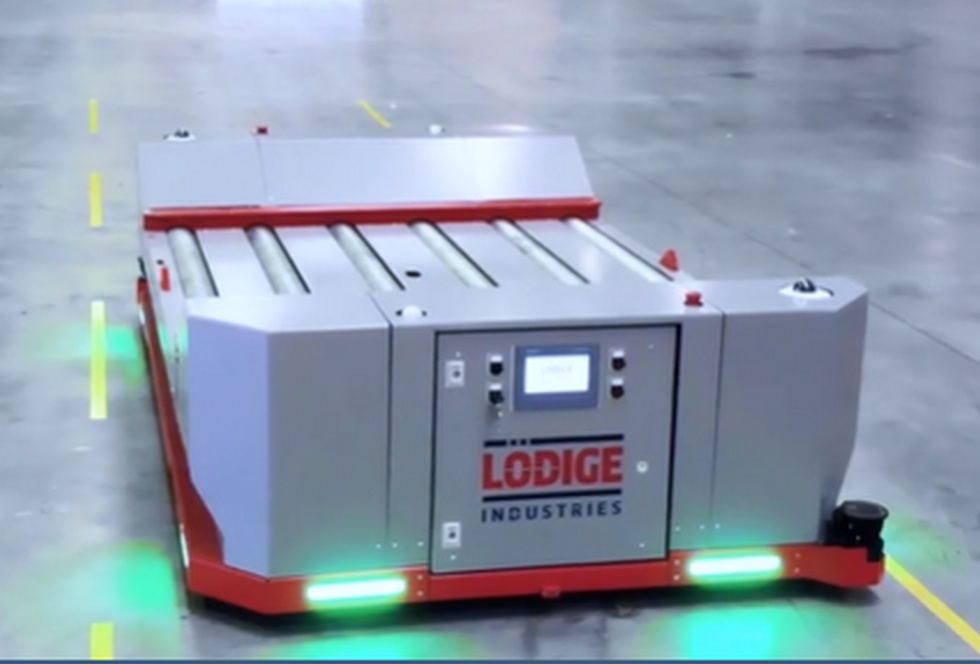 10 ft AUTOMATED GUIDED VEHICLE by Lodige Industries (WEP) by Lodige Industries